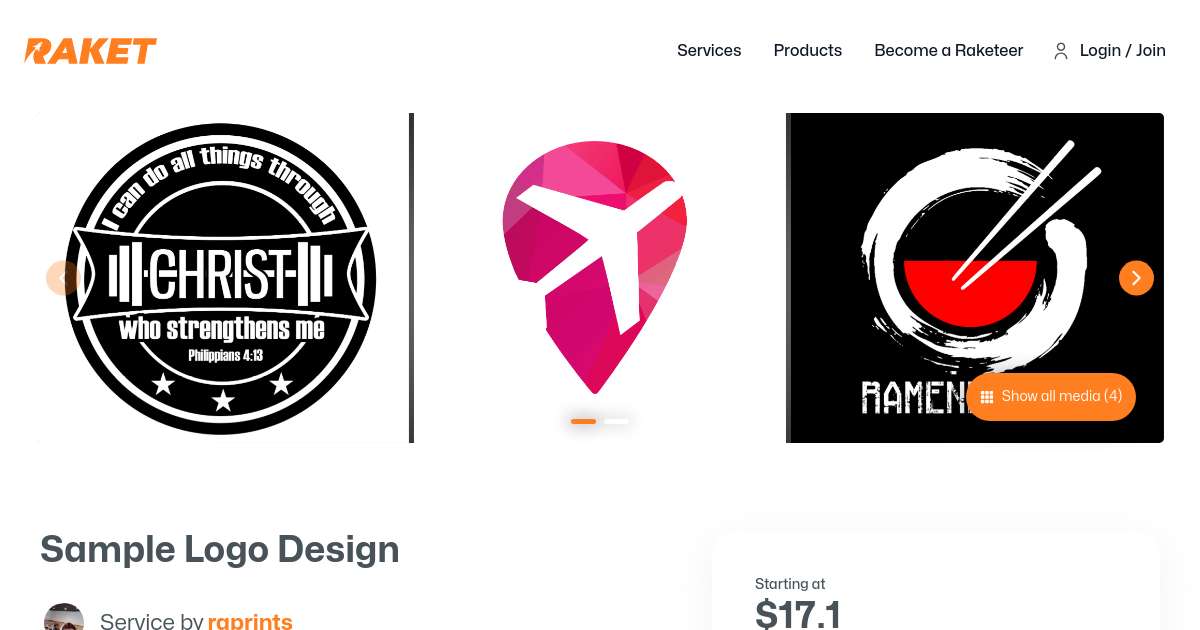 Sample Logo Design by raprints - Raket.PH