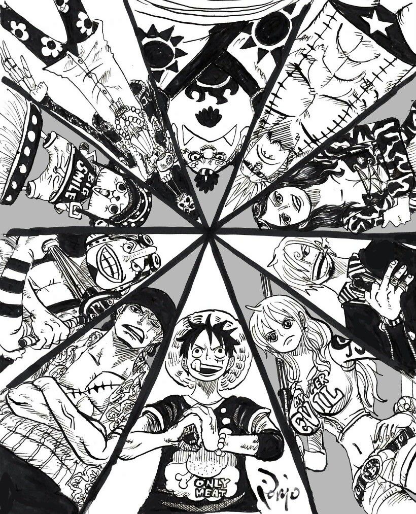 One Piece Straw Hat Pirates Wanted Posters Animemanga POSTER STOP
