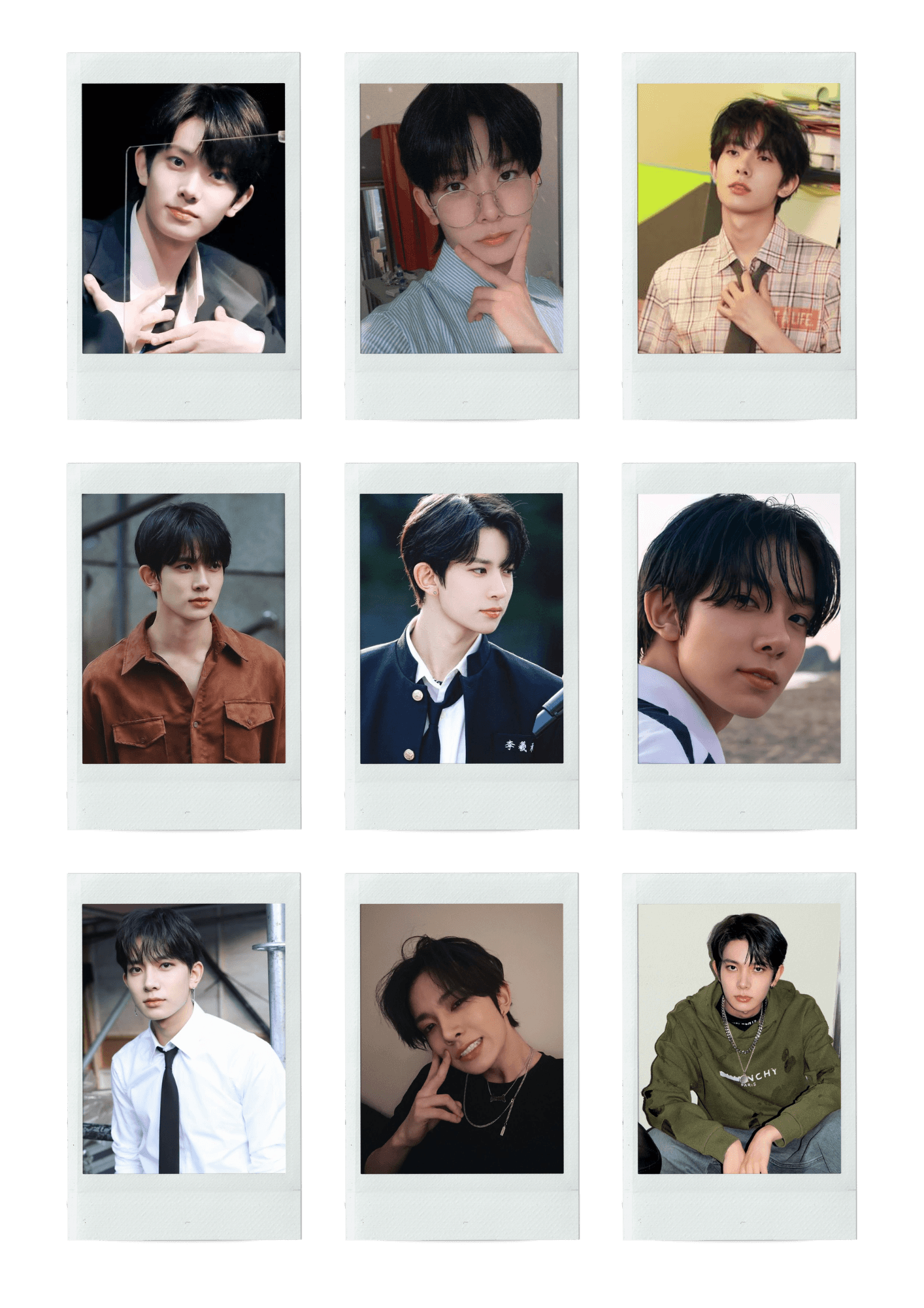 Ready-to-Print ENHYPEN SUNGHOON Polaroid Photos by carmelacreates