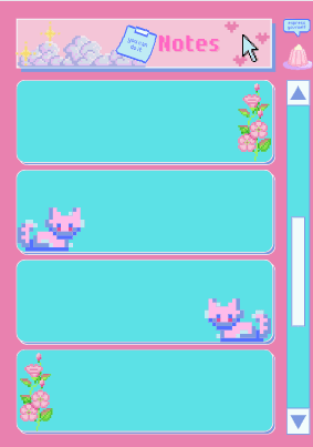 Simple Pixel Notes CELE Digital Notes by engrvee - Raket.PH