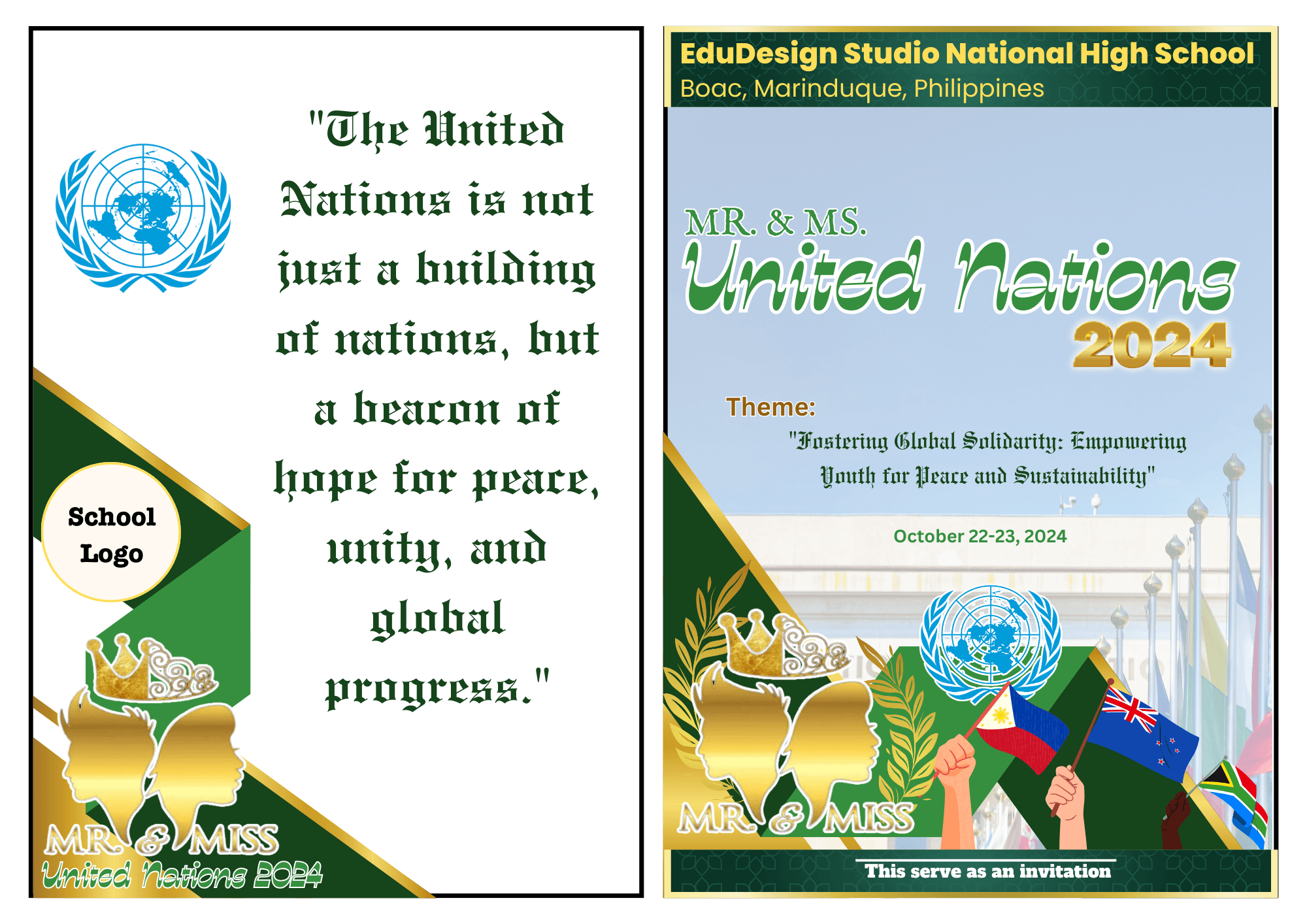 Miss United Nations Logo