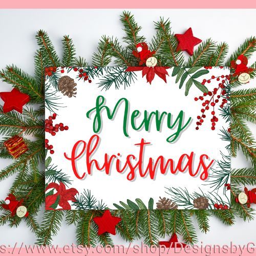 Christmas card design, instant download, printable card design,  non-editable canva design by designsbygrylle - raket.ph