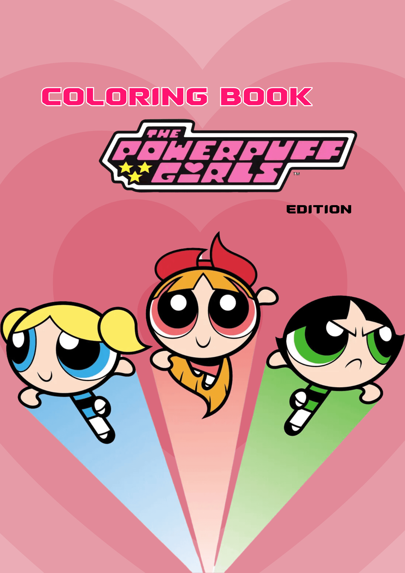 Powerpuff Girls Coloring Book The Powerpuff Girls: The Powerpuff Girls