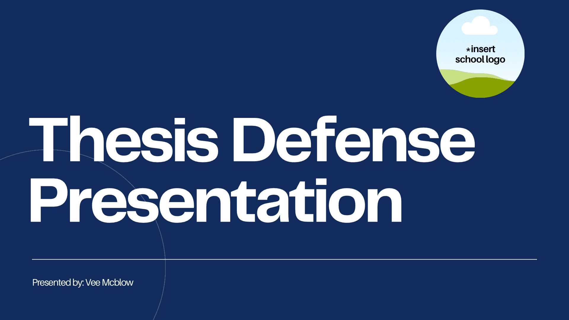 powerpoint templates for research defense