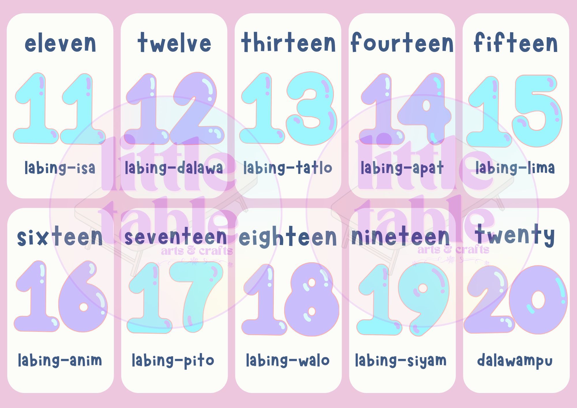 Sixteen Number Tagalog