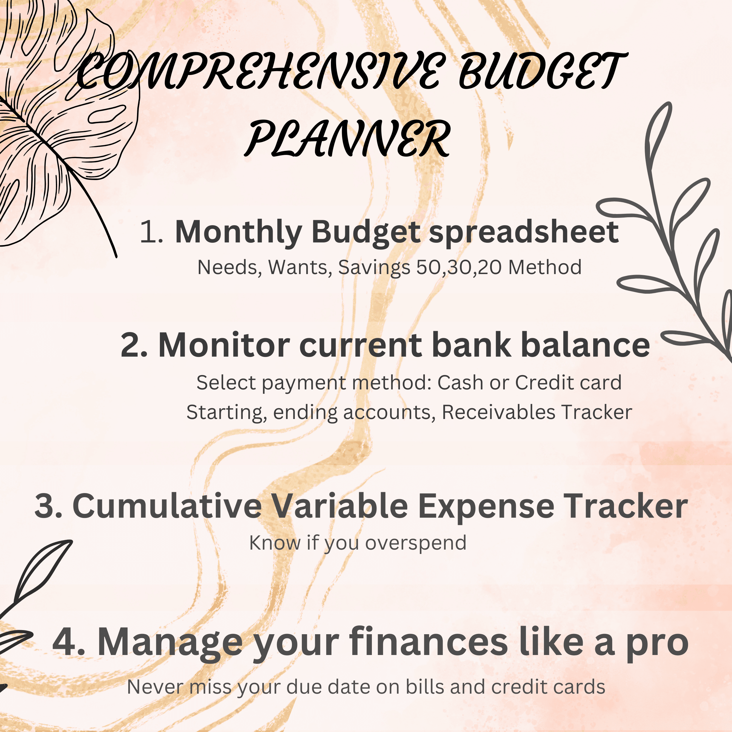 Credit Card Budget Worksheet Free And Customizable Budget Templates