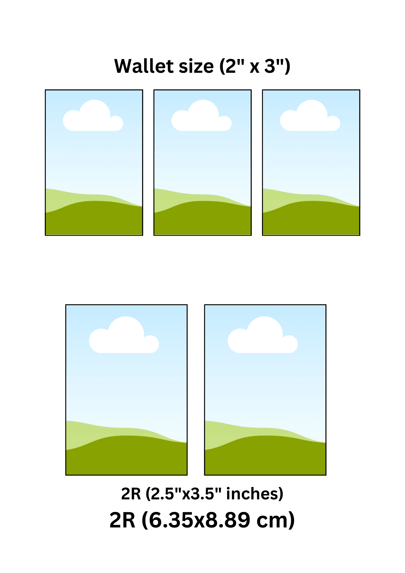 Wallet Size Picture Example Wallet Size Photo Template What Are The Ideal Dimensions Of A Wallet
