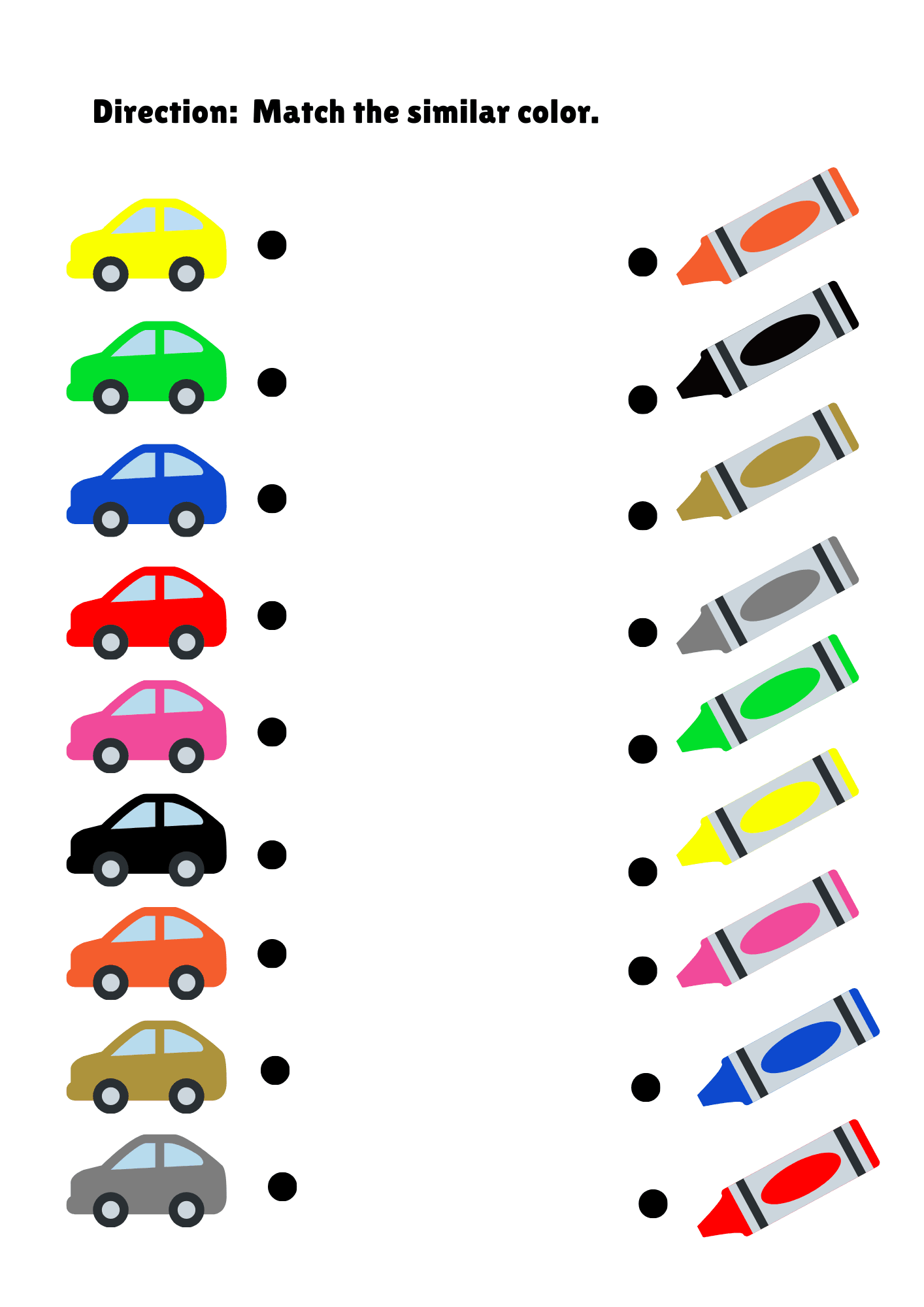 Printable colors and shapes worksheets for kids by digital.blitz - raket.ph