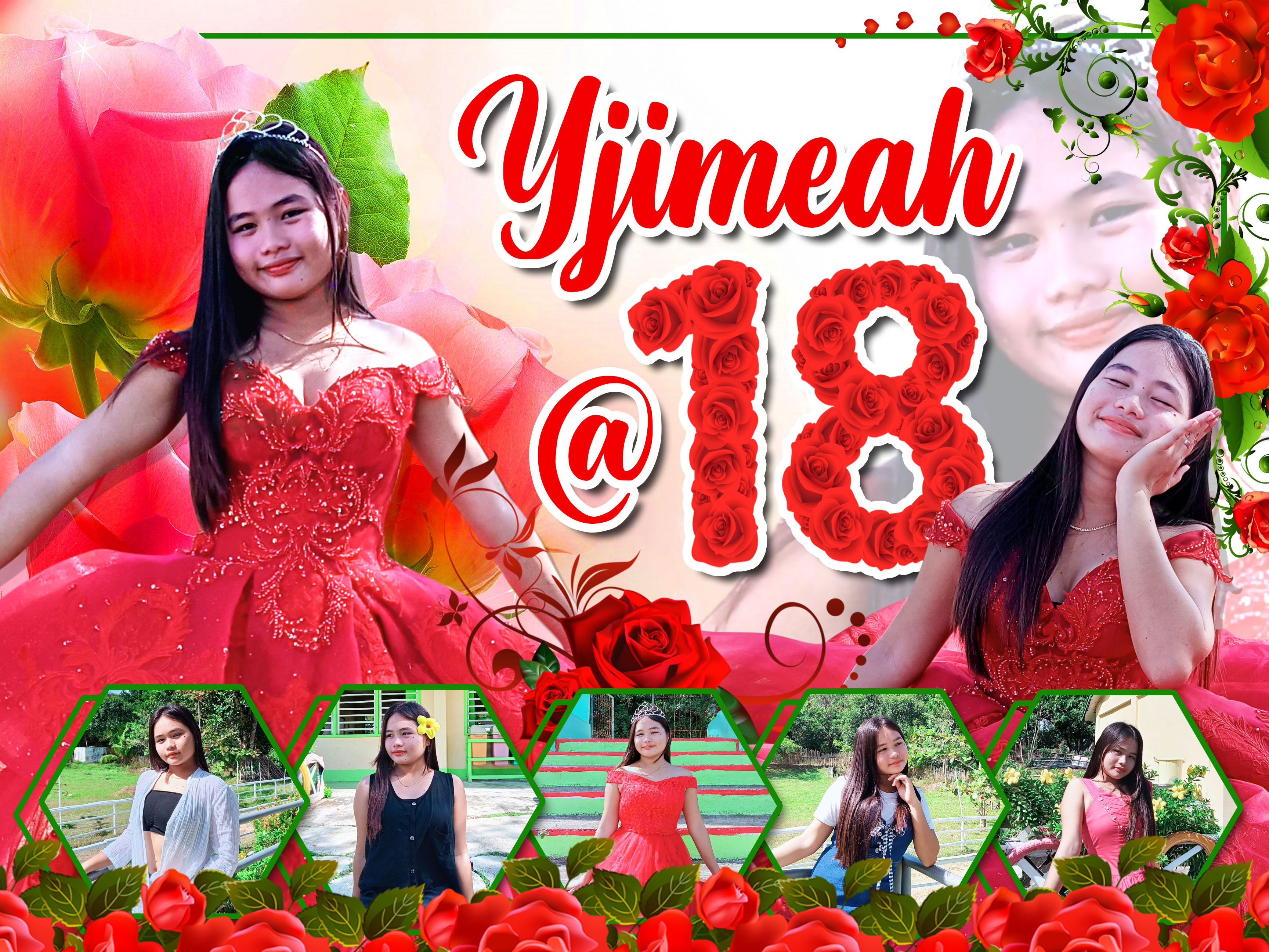 Background Design For Debut Tarpaulin