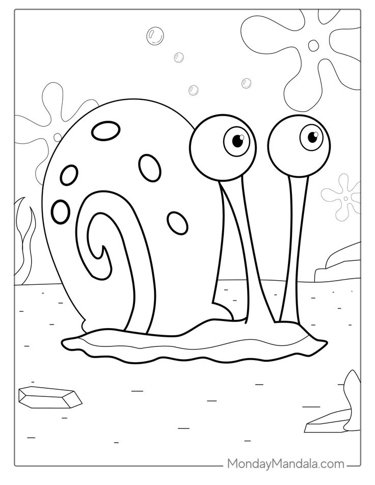 spongebob coloring pages free pdf