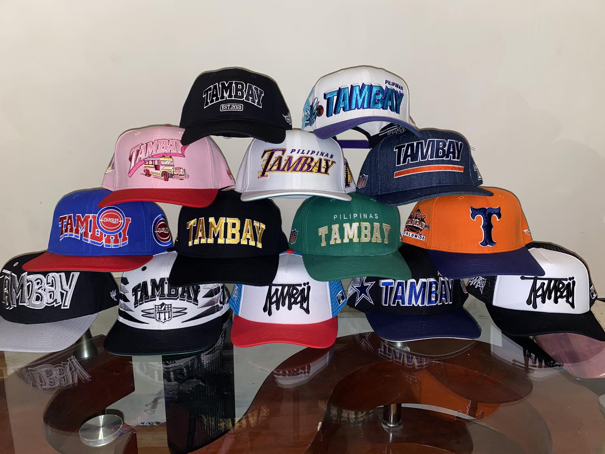 Tambay キャップ Tambay キャップ (pio balbuena のサイン入り) Tambay