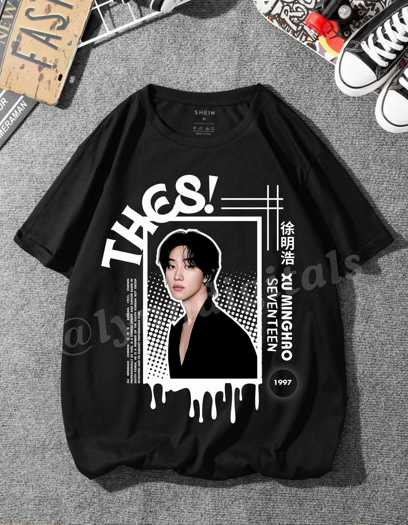☆SEVENTEEN the8着用☆関税込★DYSFUNCT★GUMMY BEAR T-SHIRT★ SEVENTEENのthe8が着用していたクマのTシャツ | TK-TOWN（韓国