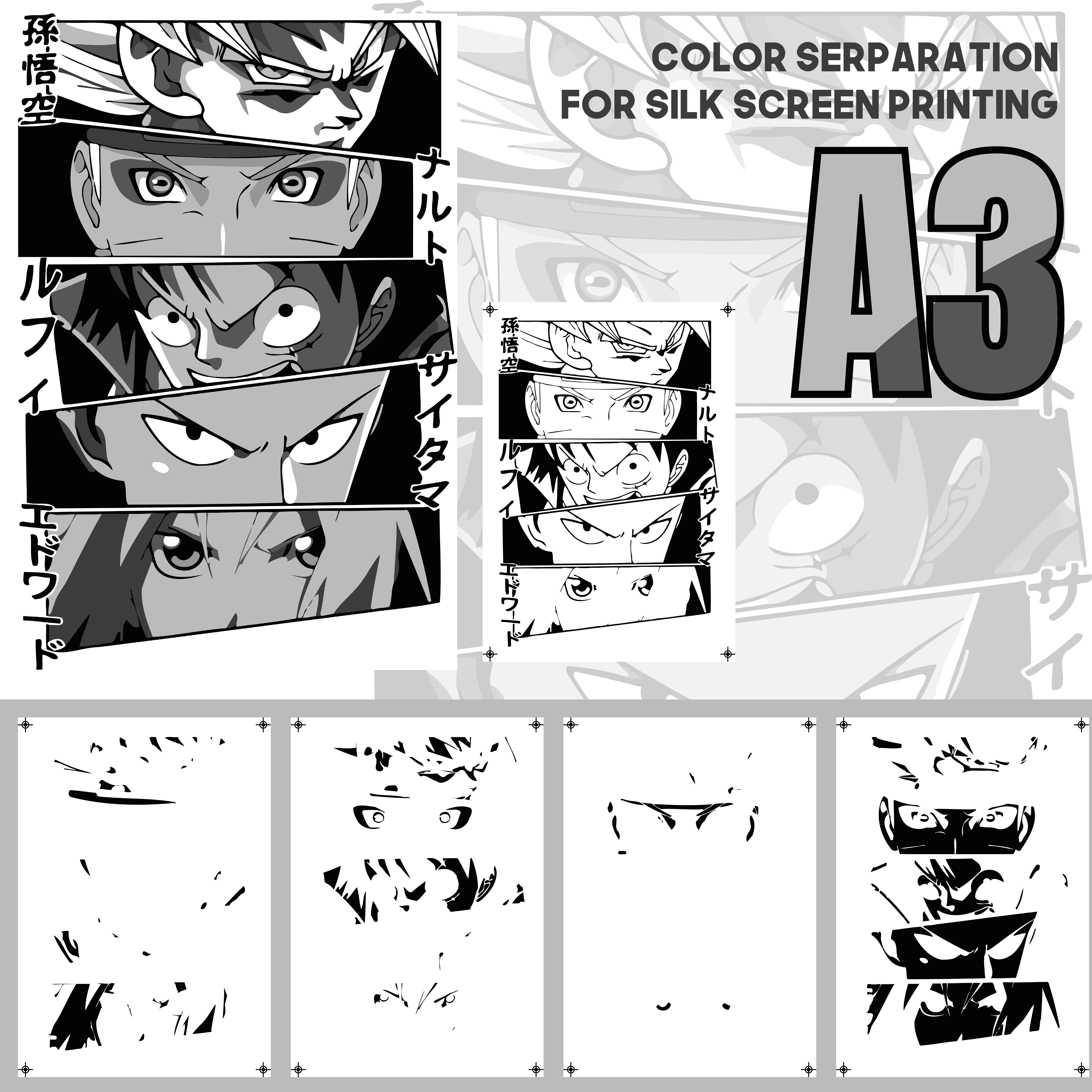 Designing Dreams: The Magic of Screen Printed Anime on Apparel