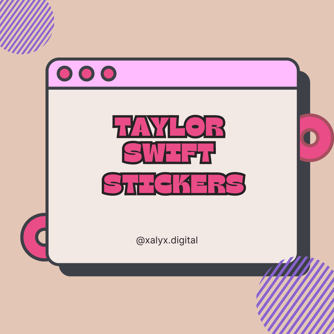 Taylor Swift Inspired Song title neon stickers by digitalyx - Raket.PH