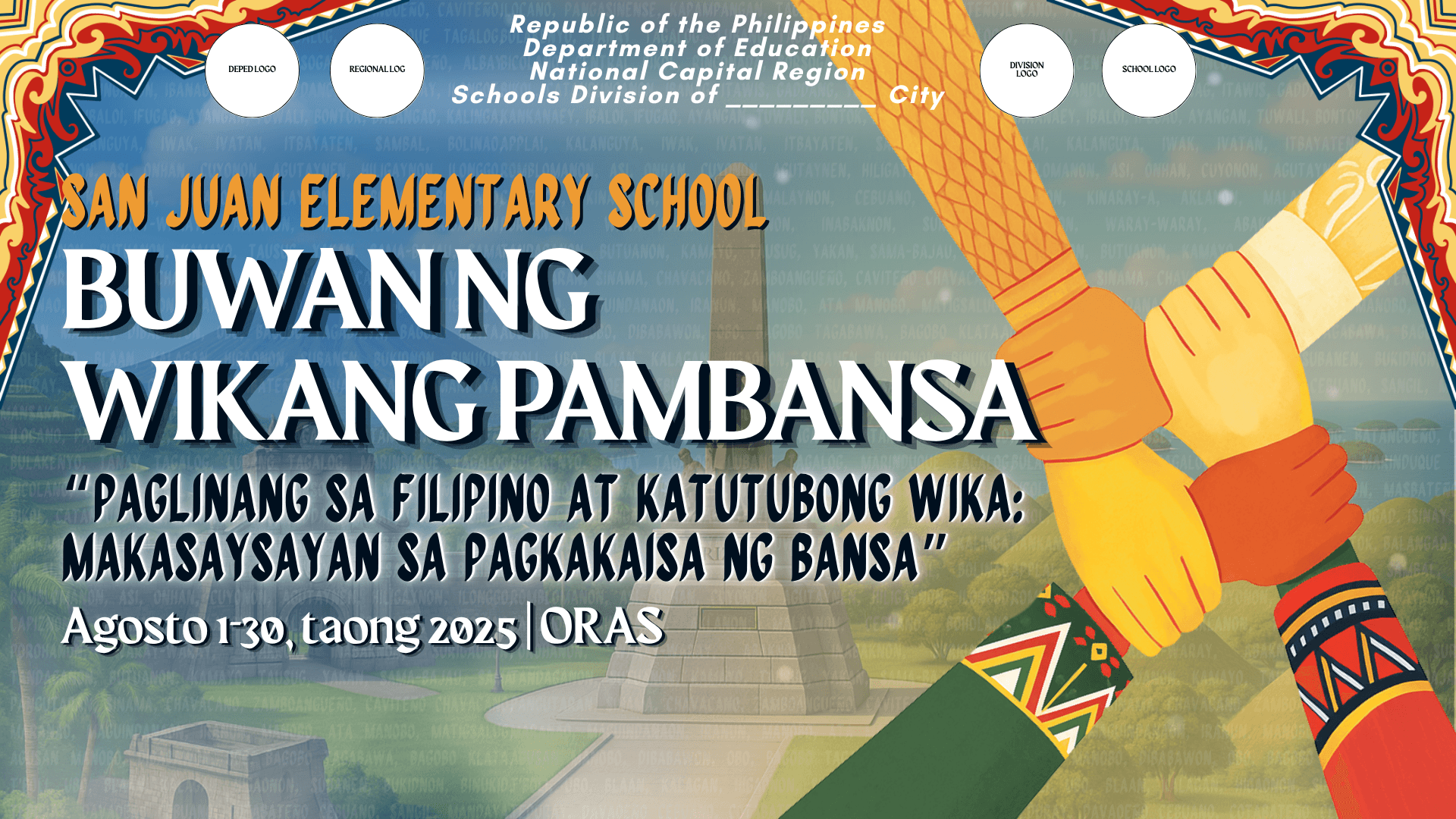 Buwan ng wika 2025 by preanrb.digitals - raket.ph