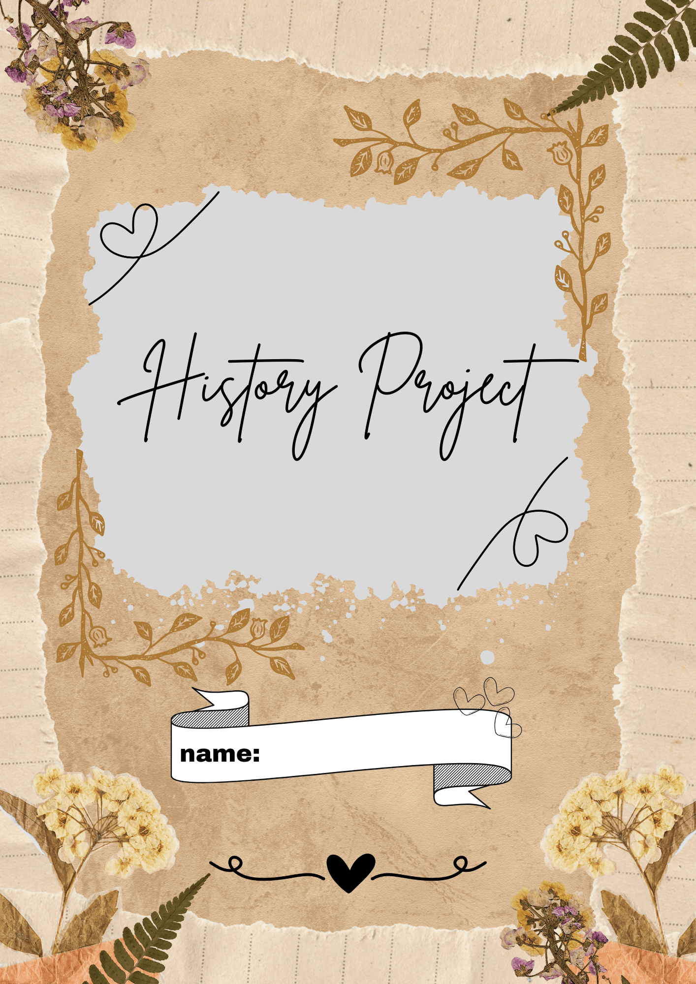 History Border Ideas