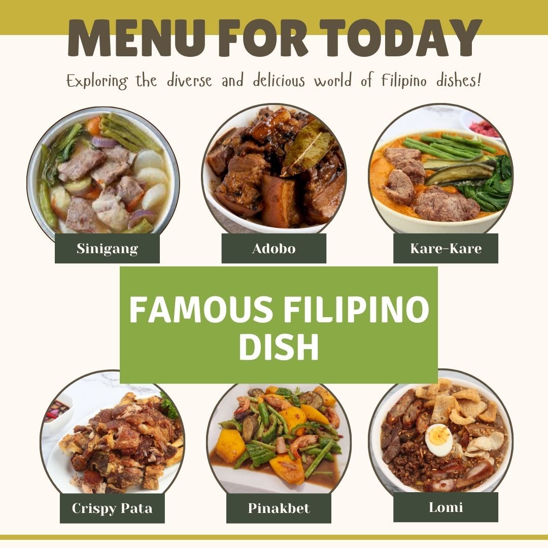Top 10 Best Filipino Dishes That Is Famous In The Philippines And A