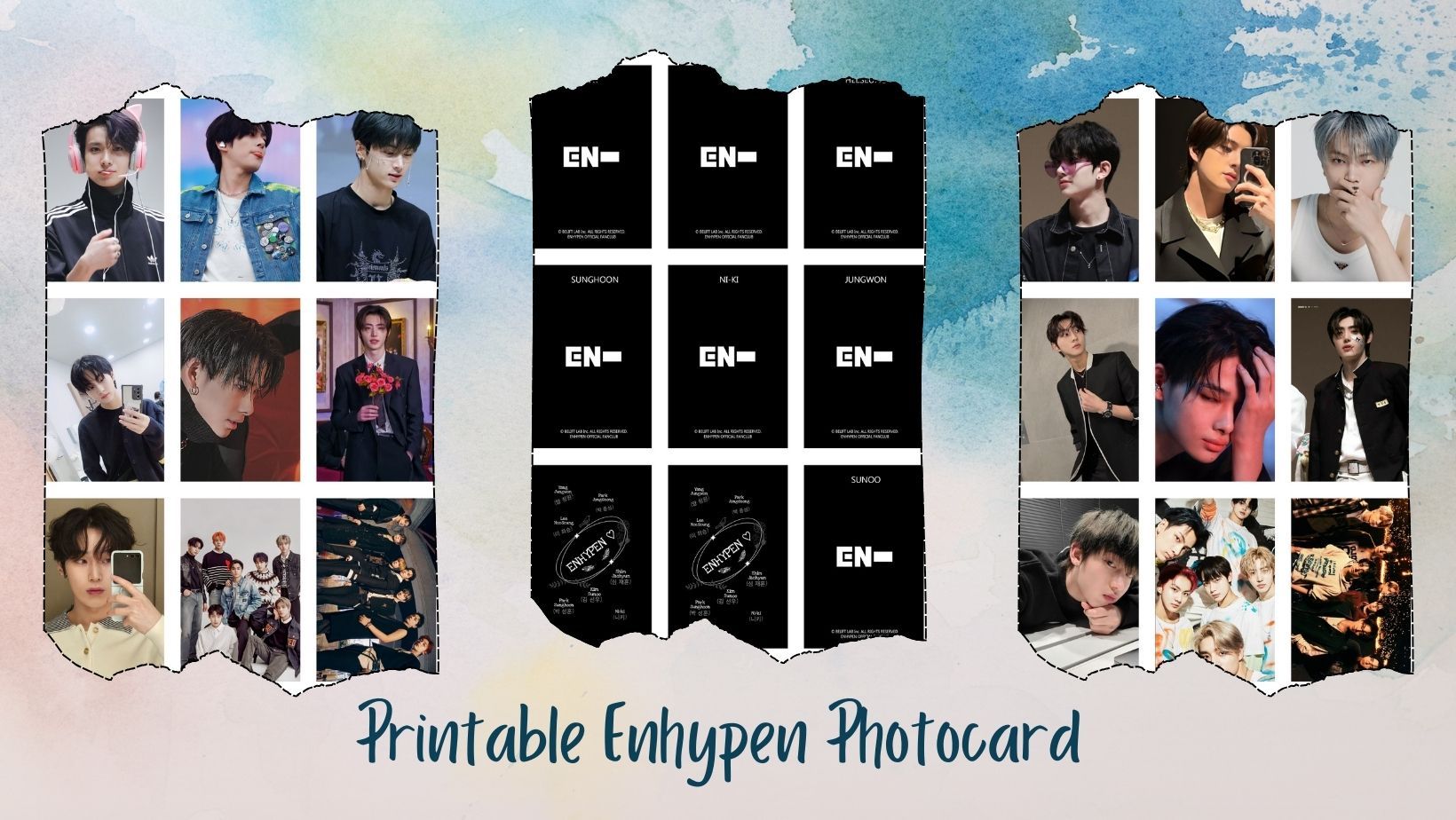 ENHYPEN『BESIDE:ENHYPEN』PHOTO CARD 10パック ENHYPEN