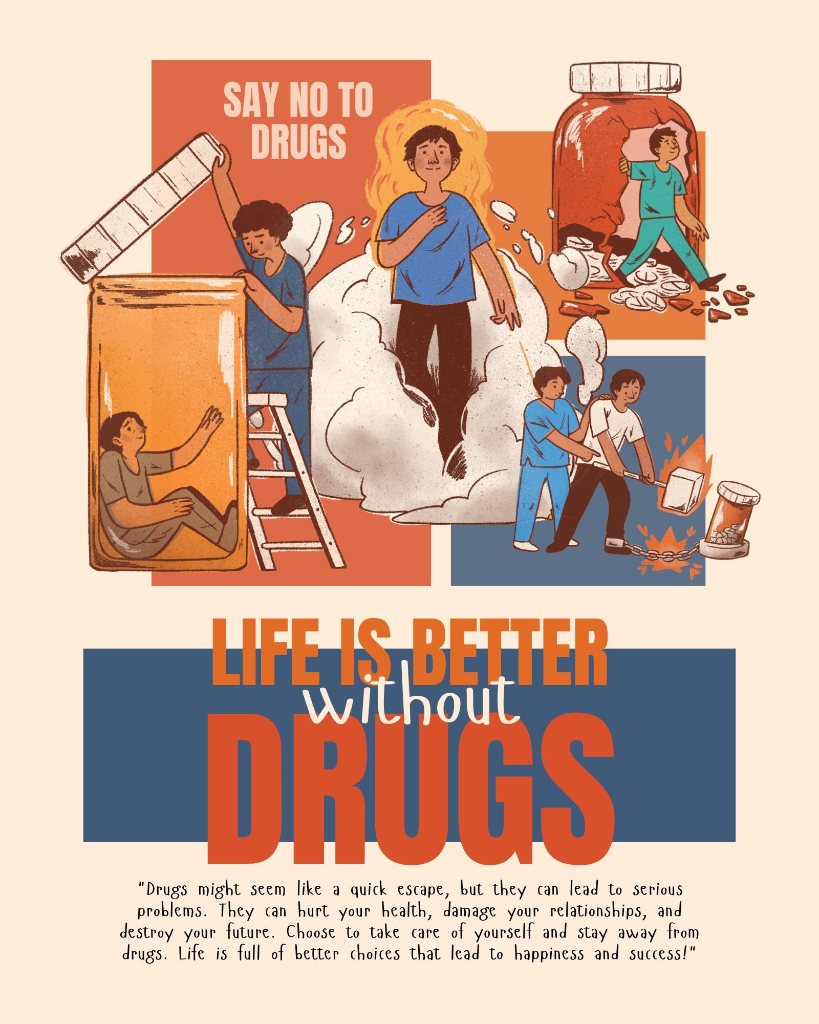 Drug Awareness Poster by joybiel246 - Raket.PH