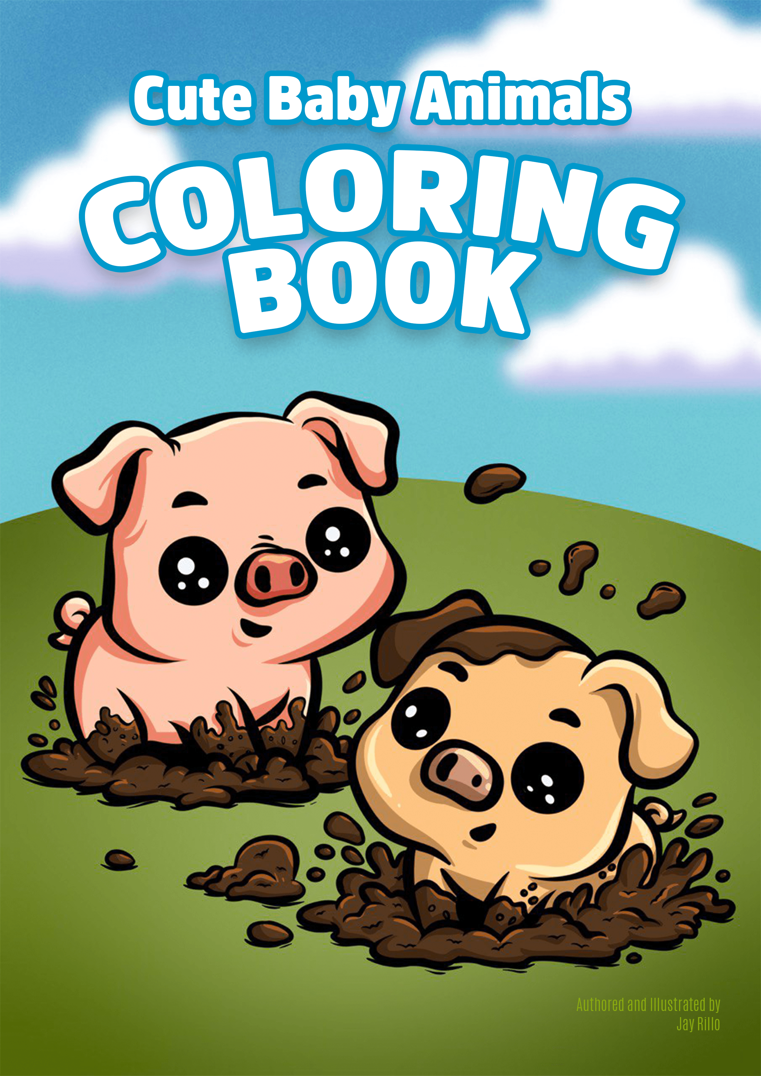 Cute Baby Animal Coloring Pages Printable Cute Animal Coloring Pages