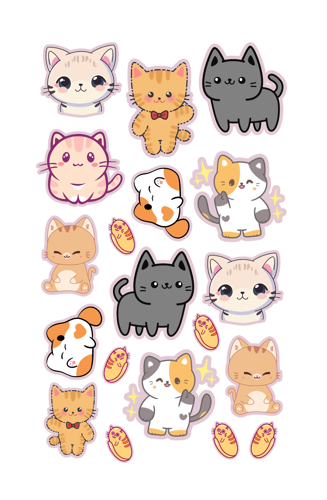 Cute Cat Png Sticker