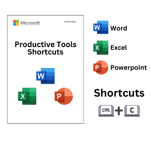 Microsoft Productive Tools Shortcuts (Word, Excel, Powerpoint) by