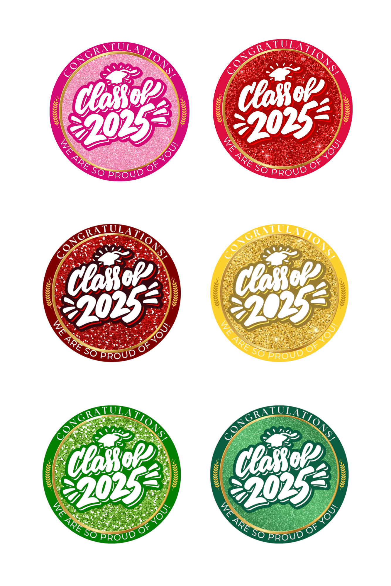 Graduation Garland Logo 2025 Png