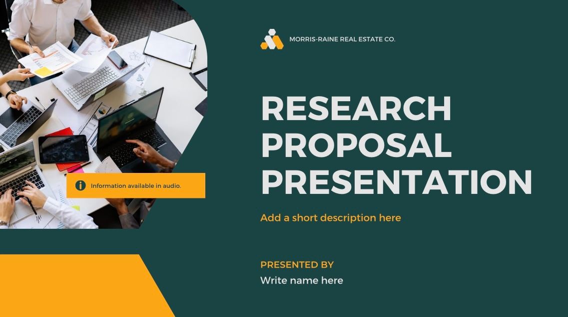 Phd Proposal Presentation Template 17 Free Research Proposal