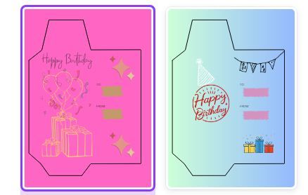 Printable Birthday Envelopes 554x778