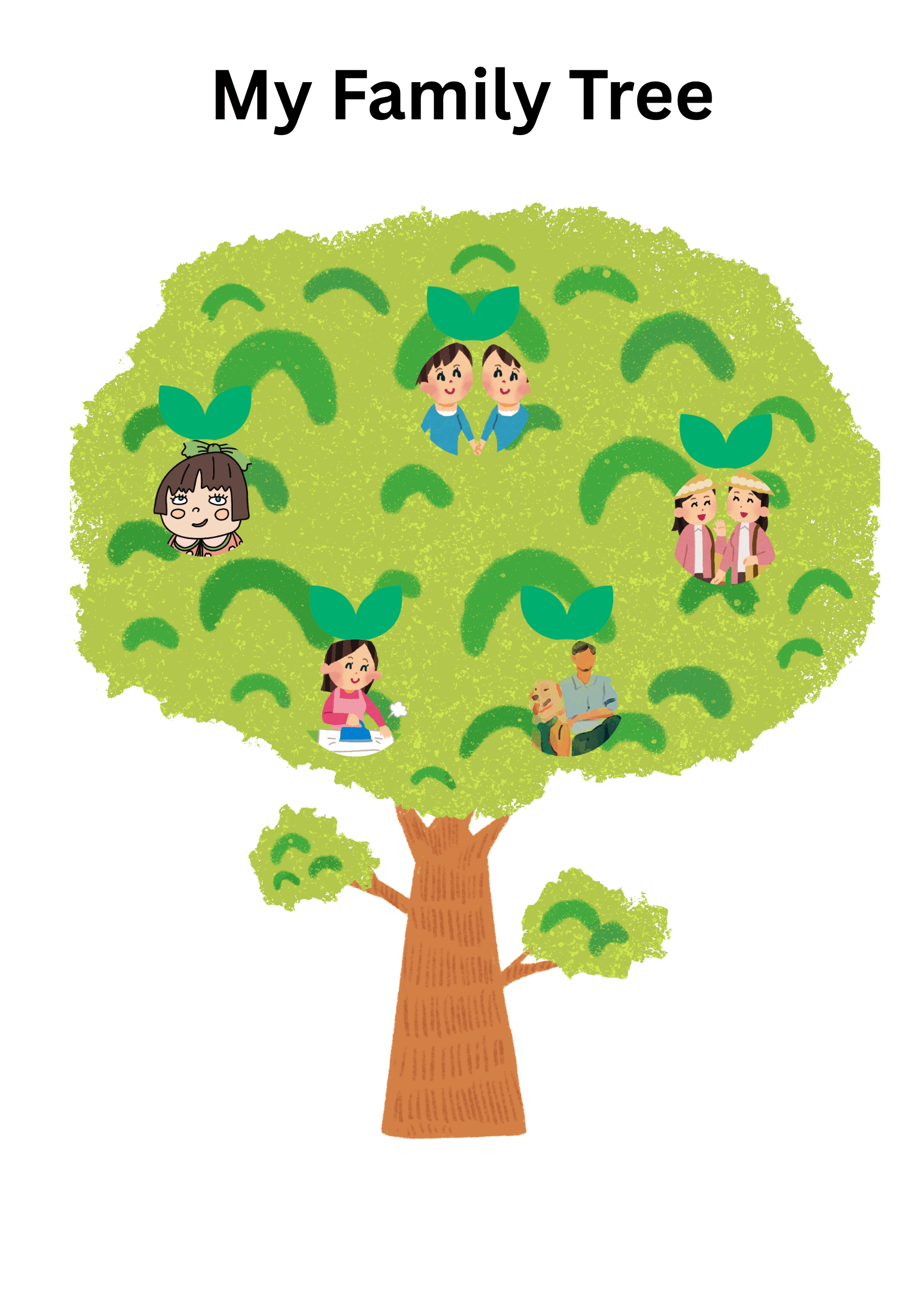 Simple Family Tree Images For Kids - Infoupdate.org