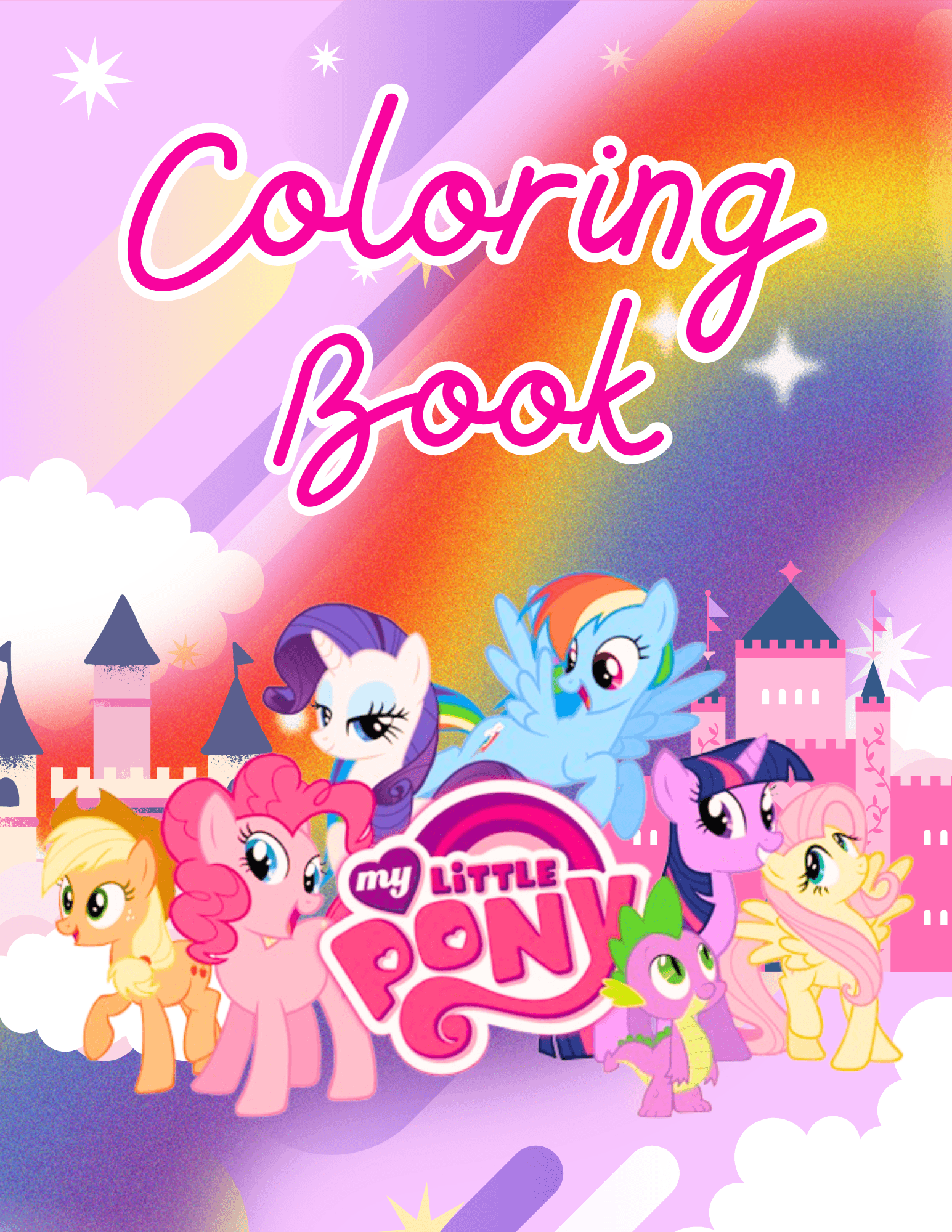 My Little Pony Coloring Book by mggy - Raket.PH