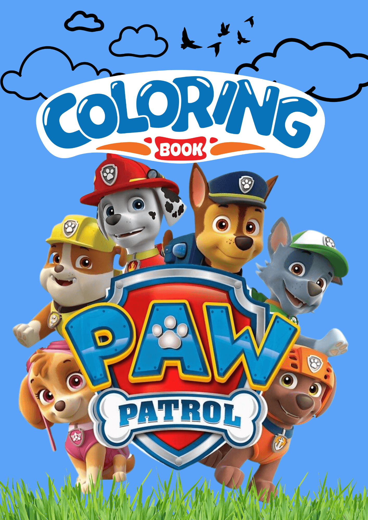 Paw Patrol Coloring Book