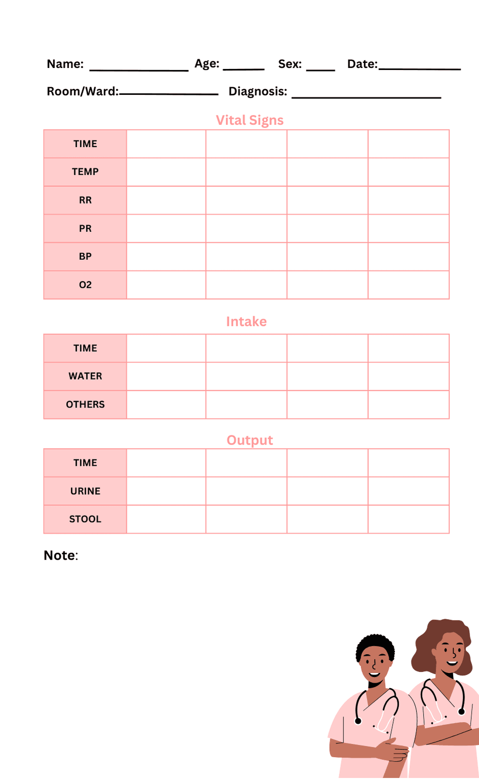 Template Vital Signs Sheet by dodotnav - Raket.PH template-vital-signs-sheet-by-dodotnav-raket-ph
