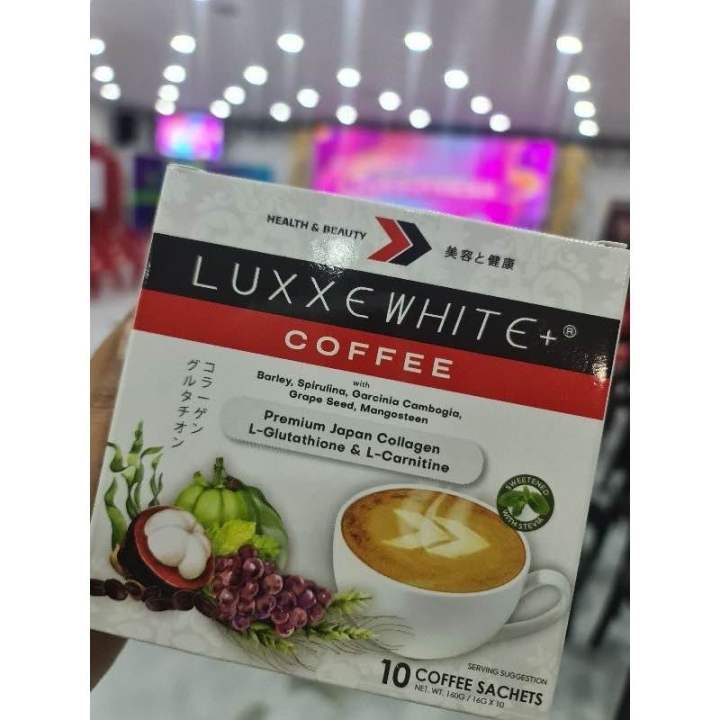 Luxxe White+ Health & Beauty Coffee by danicacamaddo - Raket.PH