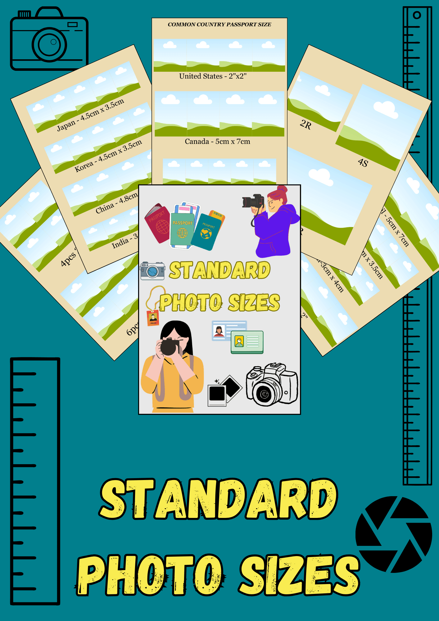 Standard Photo Sizes In India Infoupdate