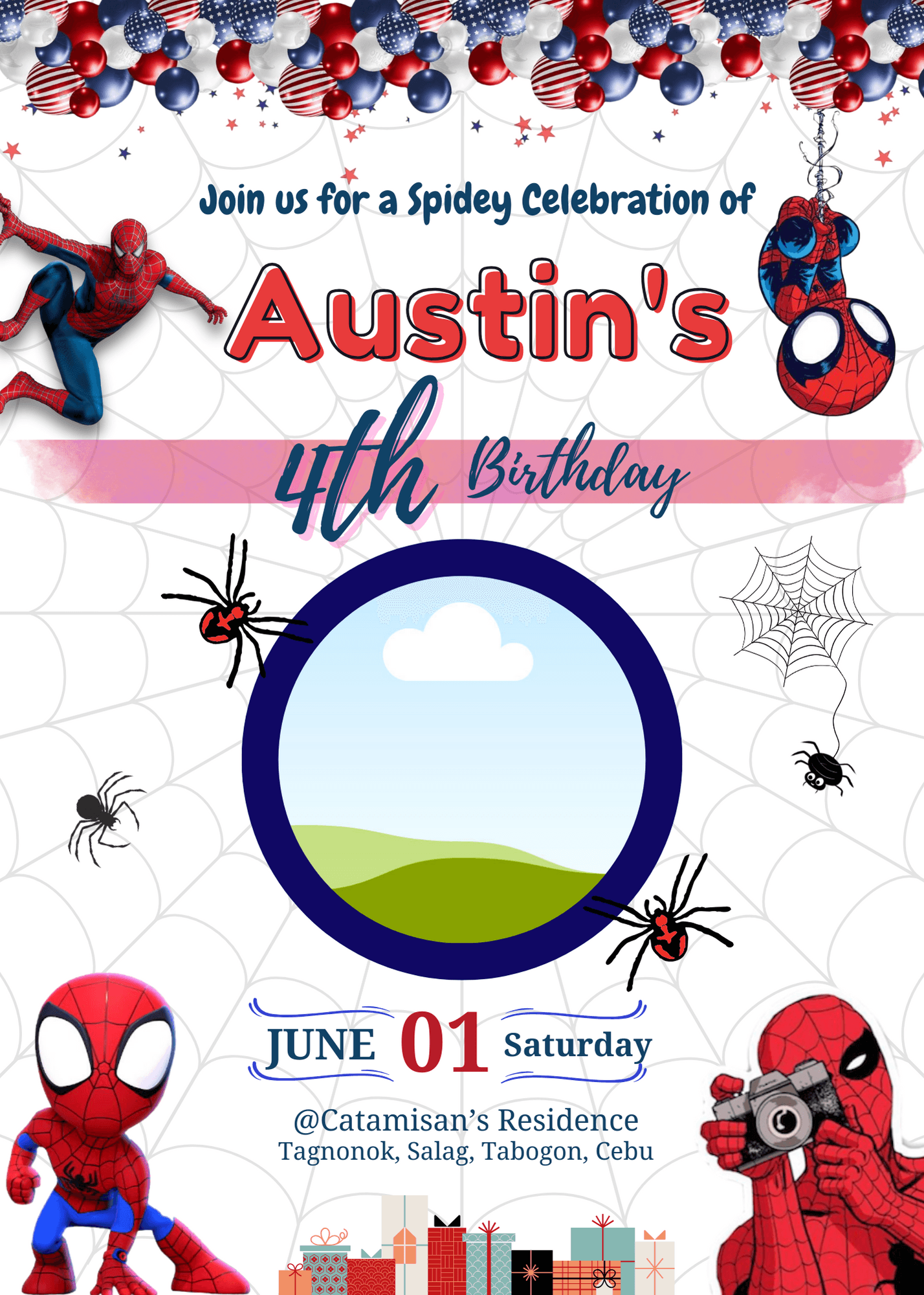 Spider-man Theme Birthday Invitation by catamisan_jaywell1191909 - Raket.PH spider-man-theme-birthday-invitation-by-catamisan-jaywell1191909-raket-ph