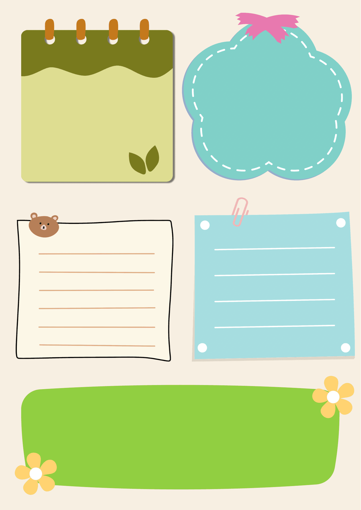 Sticky notes design discount