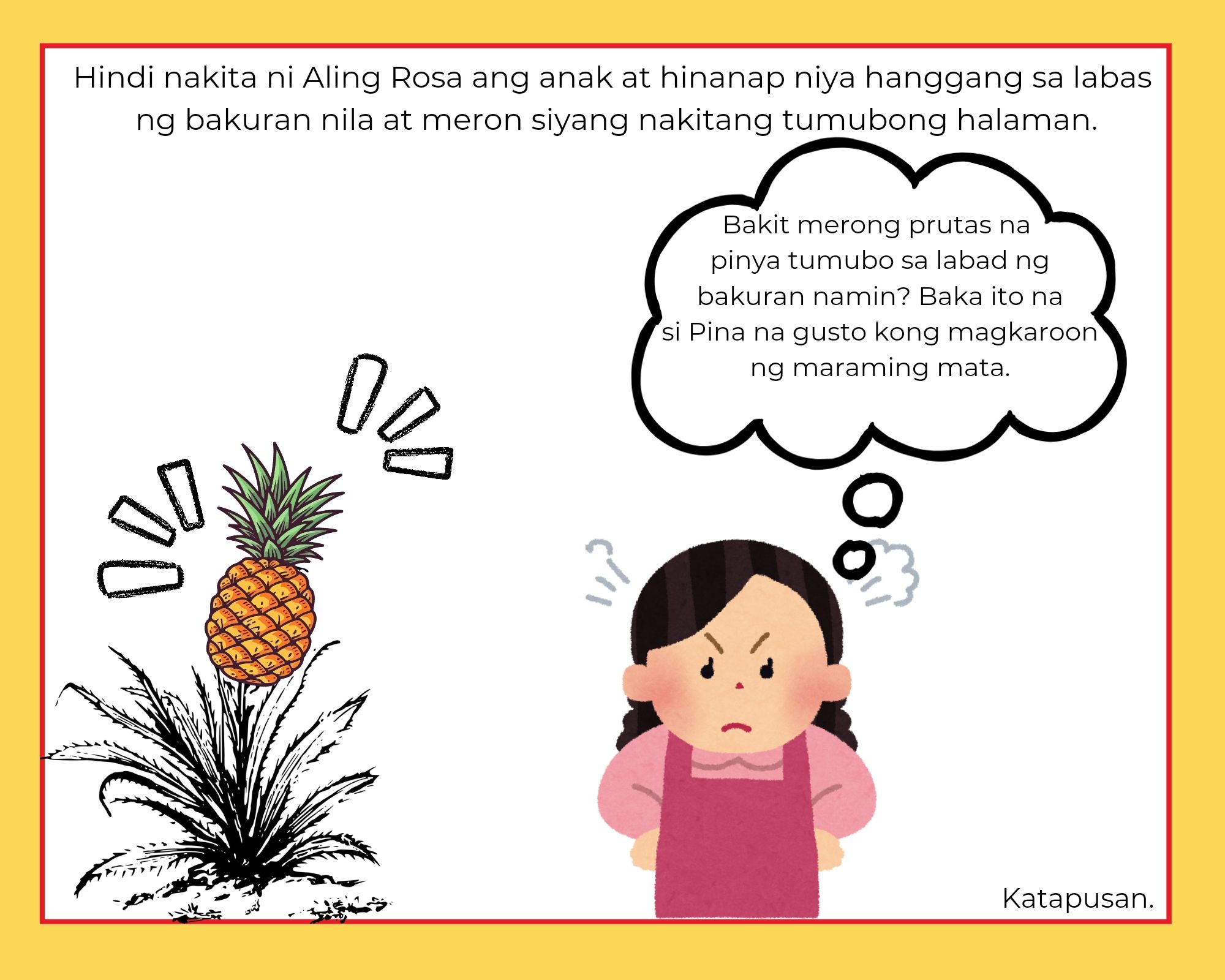 Alamat Ng Pinya Tagalog