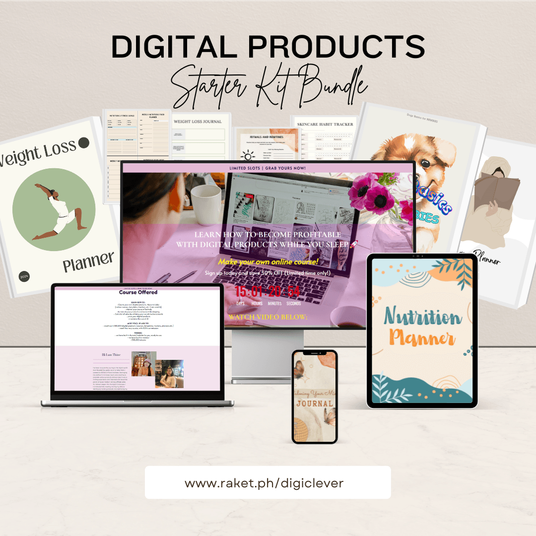 Digital Product Starter Kit by digiclever - Raket.PH