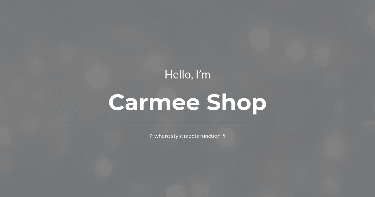 Carmee Shop