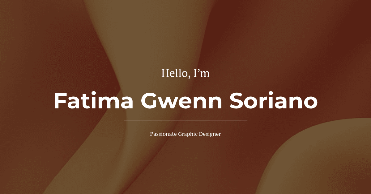 Fatima Gwenn Soriano