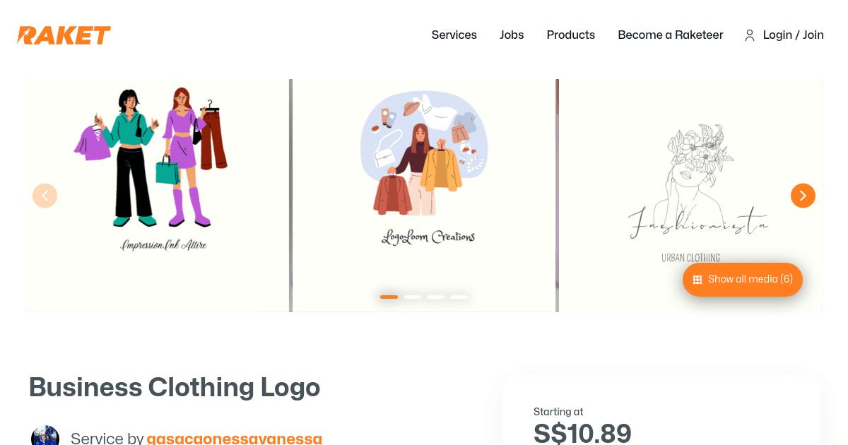 Business Clothing Logo by gasacaonessavanessa - Raket.PH