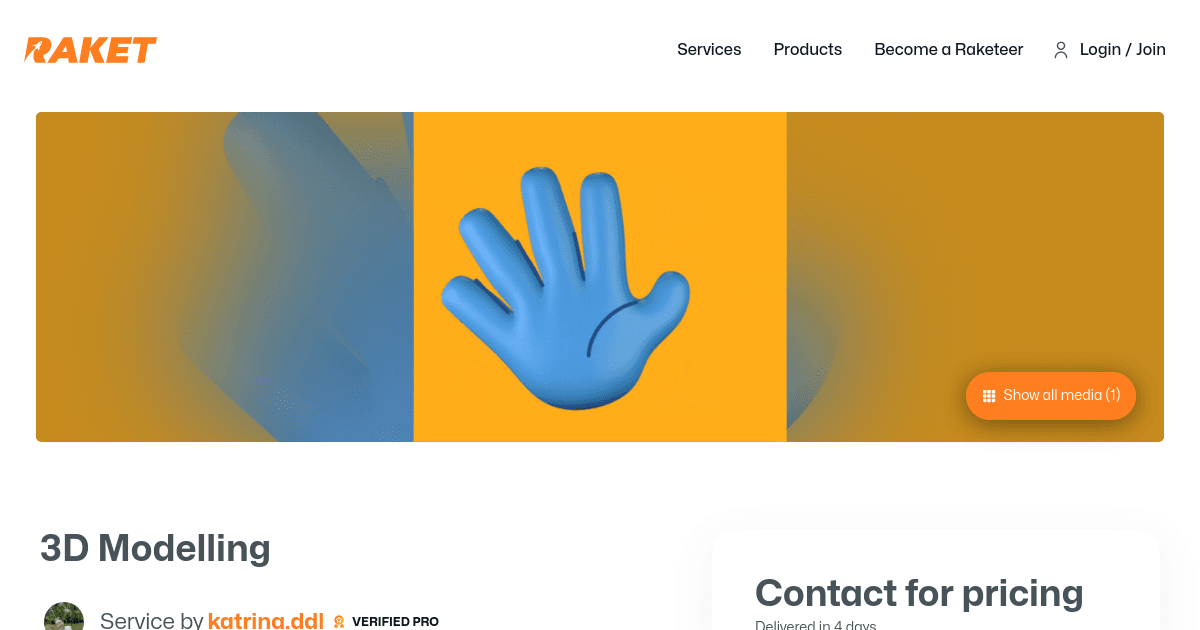 3D Modelling by katrina.ddl - Raket.PH