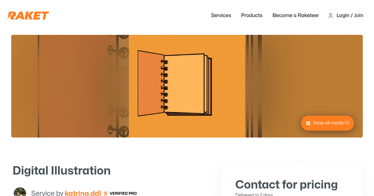 Digital Illustration by katrina.ddl - Raket.PH