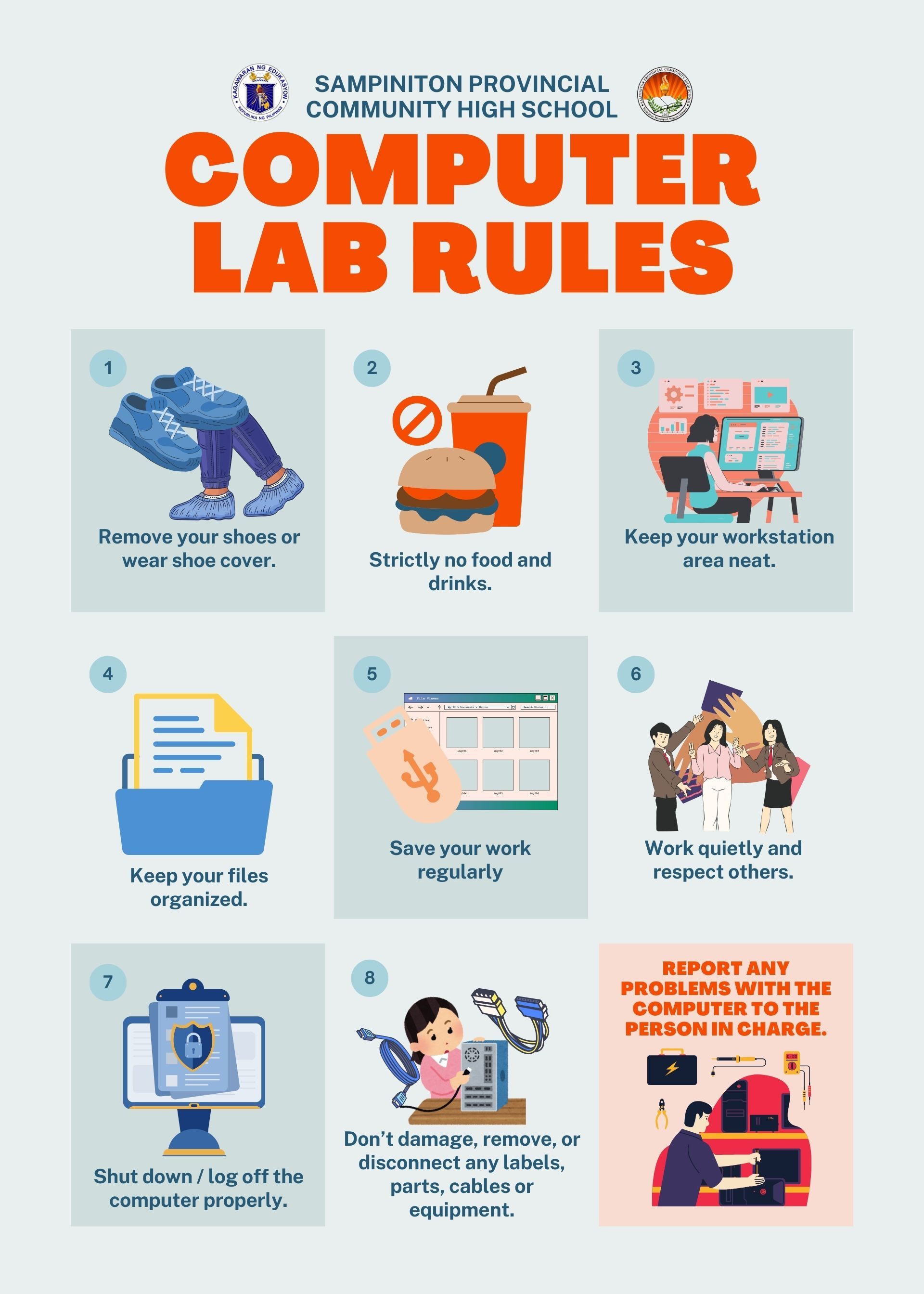 Computer Lab Rules