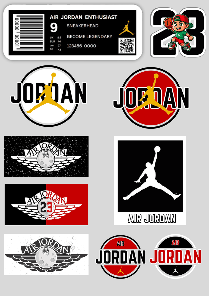 Air jordan shops decal