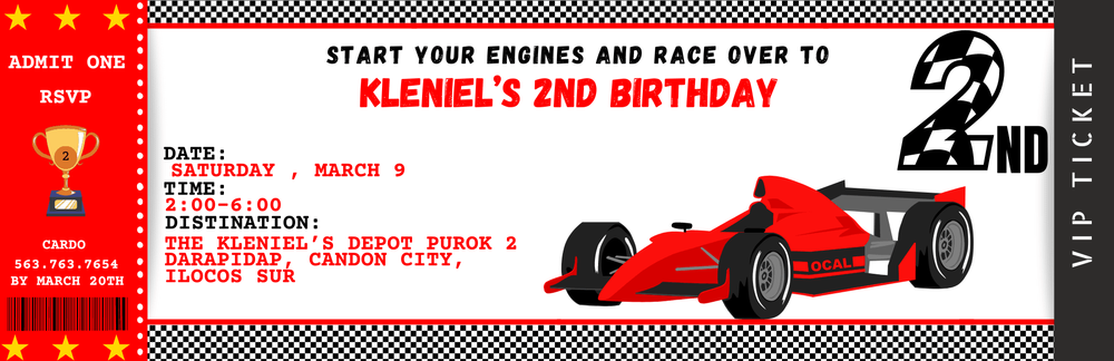 car-racing-birthday-invitation-to-edit-download-and-print-with-free-id-badges-by-kleniel14-raket-ph for Free Printable Go Kart Birthday Invitations Car Racing Birthday Invitation to edit, download and print with free ID Badges! by kleniel14 - Raket.PH for Free Printable Go Kart Birthday Invitations