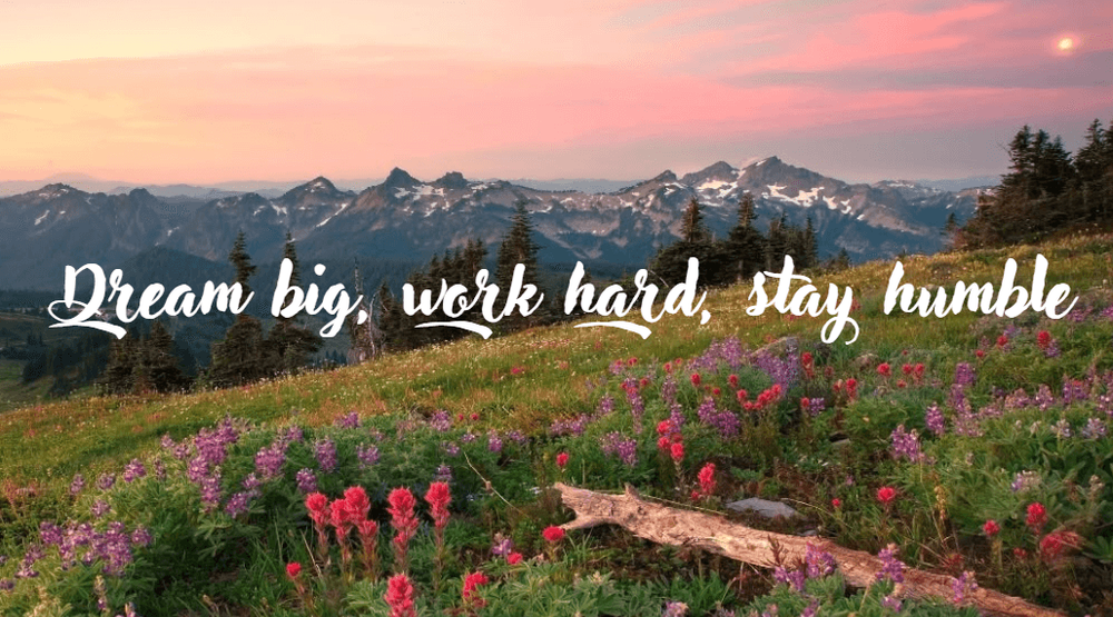 Work Motivational Desktop Wallpaper