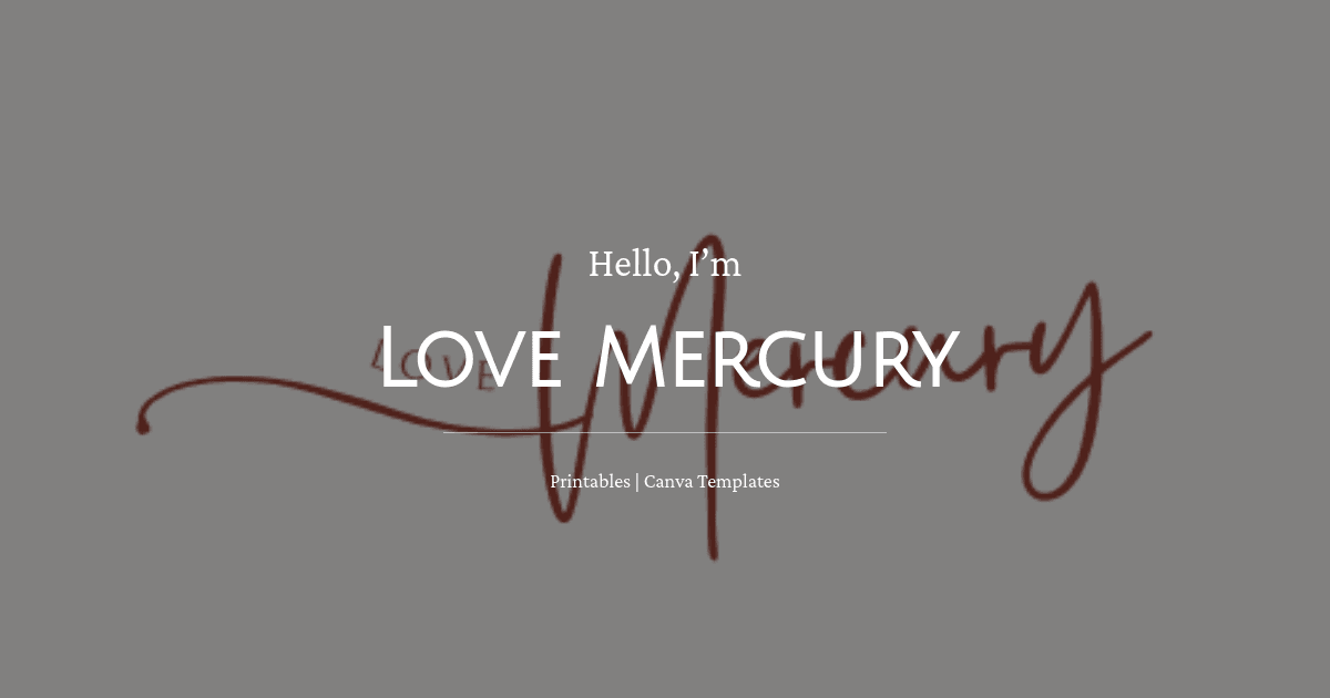 Love Mercury