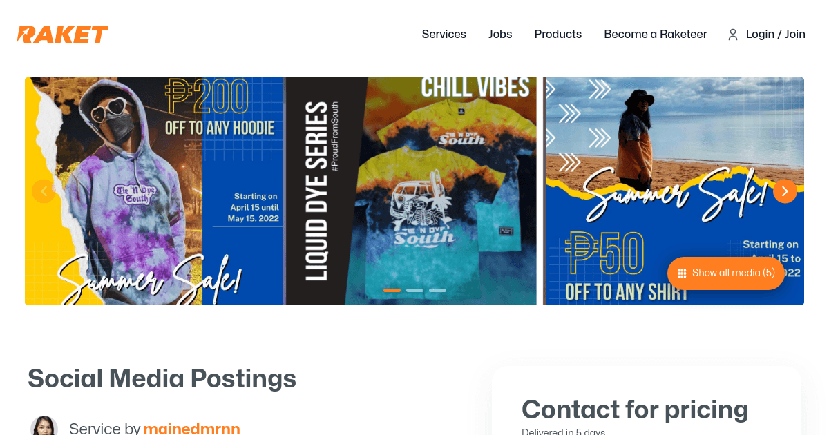 Social Media Postings by mainedim Raket PH Social Media Postings by mainedim Raket PH